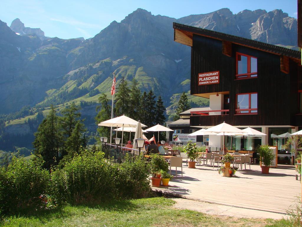Hotel Restaurant Flaschen Albinen Exteriér fotografie
