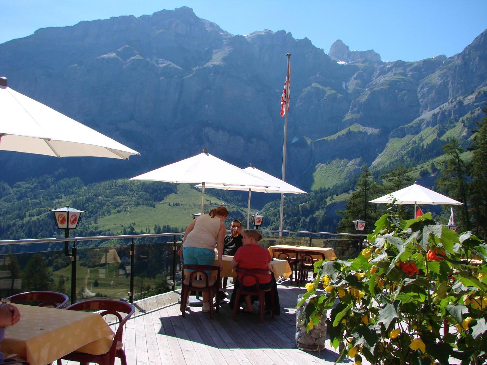Hotel Restaurant Flaschen Albinen Exteriér fotografie